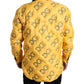 Elegant Yellow Padded Blouson Jacket