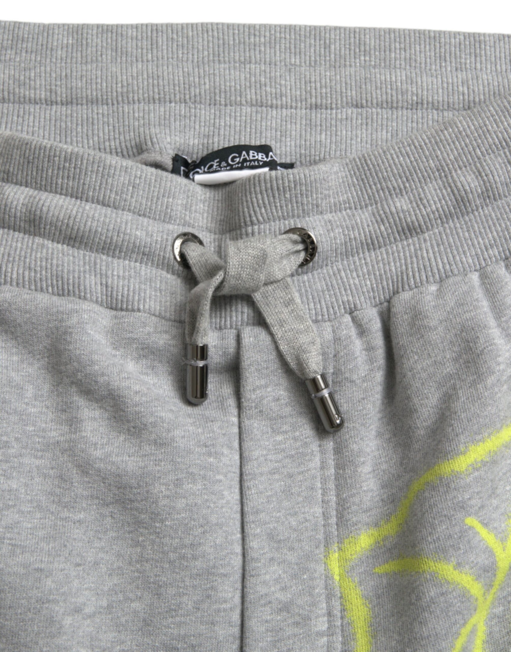 Schicke graue Skinny-Jogginghose aus Baumwolle