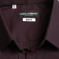 Elegantes kastanienbraunes Martini-Hemd