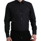 Elegantes, marineblaues Slim Fit Hemd