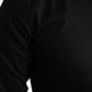 Elegantes schwarzes italienisches Slim Fit-Hemd