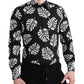 Elegantes Slim Fit Hemd mit Blattmuster