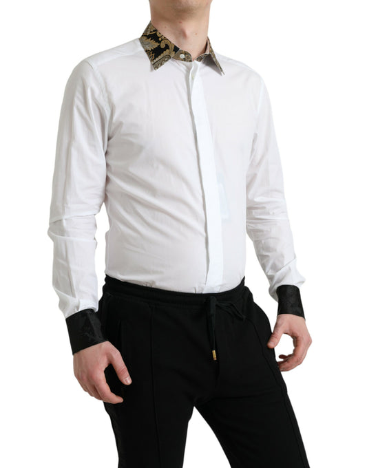 Elegantes Hemd mit goldenen Details