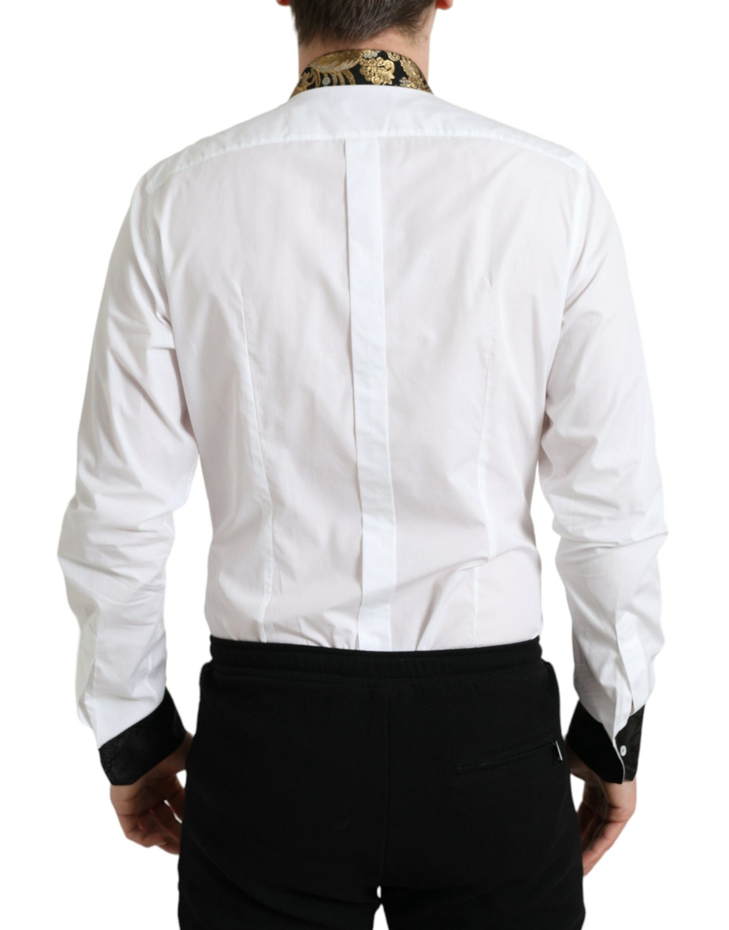Elegantes Hemd mit goldenen Details