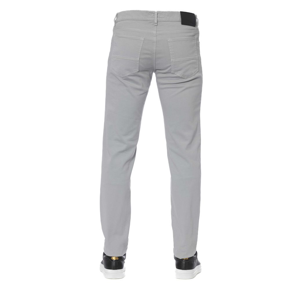 Graue Herrenjeans aus Baumwolle