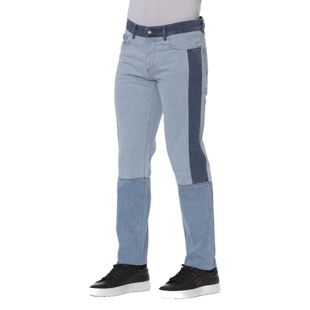 Blaue Baumwolljeans für Herren
