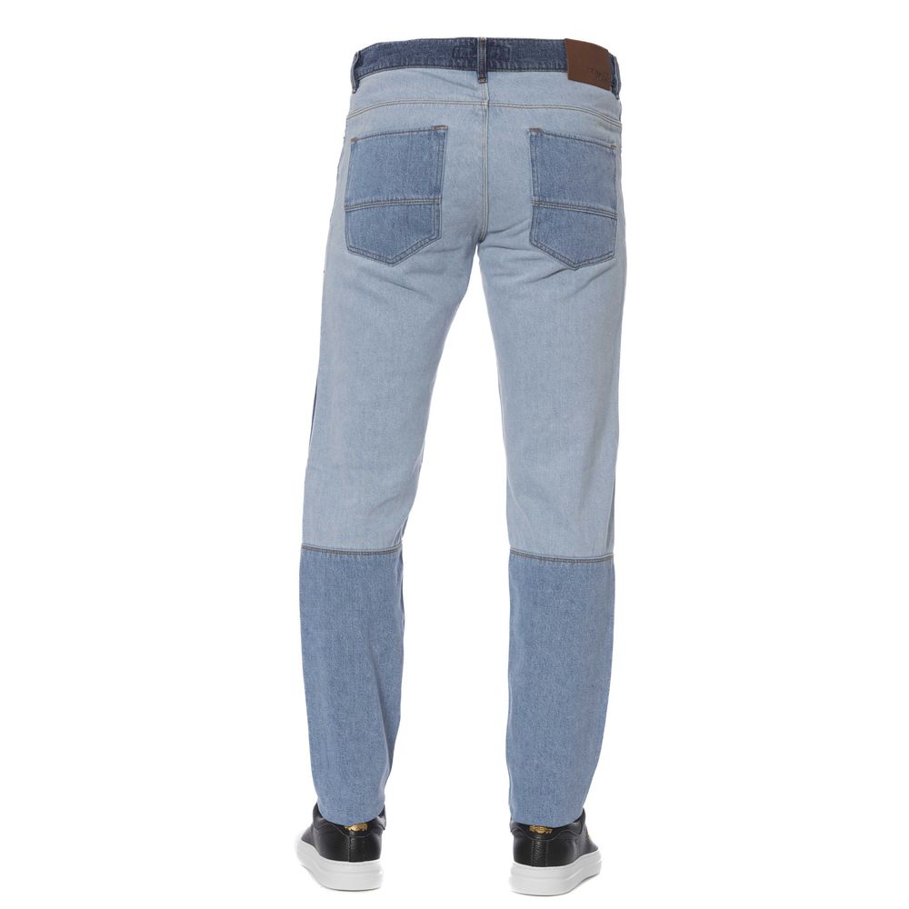Blaue Baumwolljeans für Herren