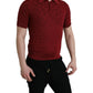 Polo T-shirt in seta color castagna - L'eleganza incontra la comodità