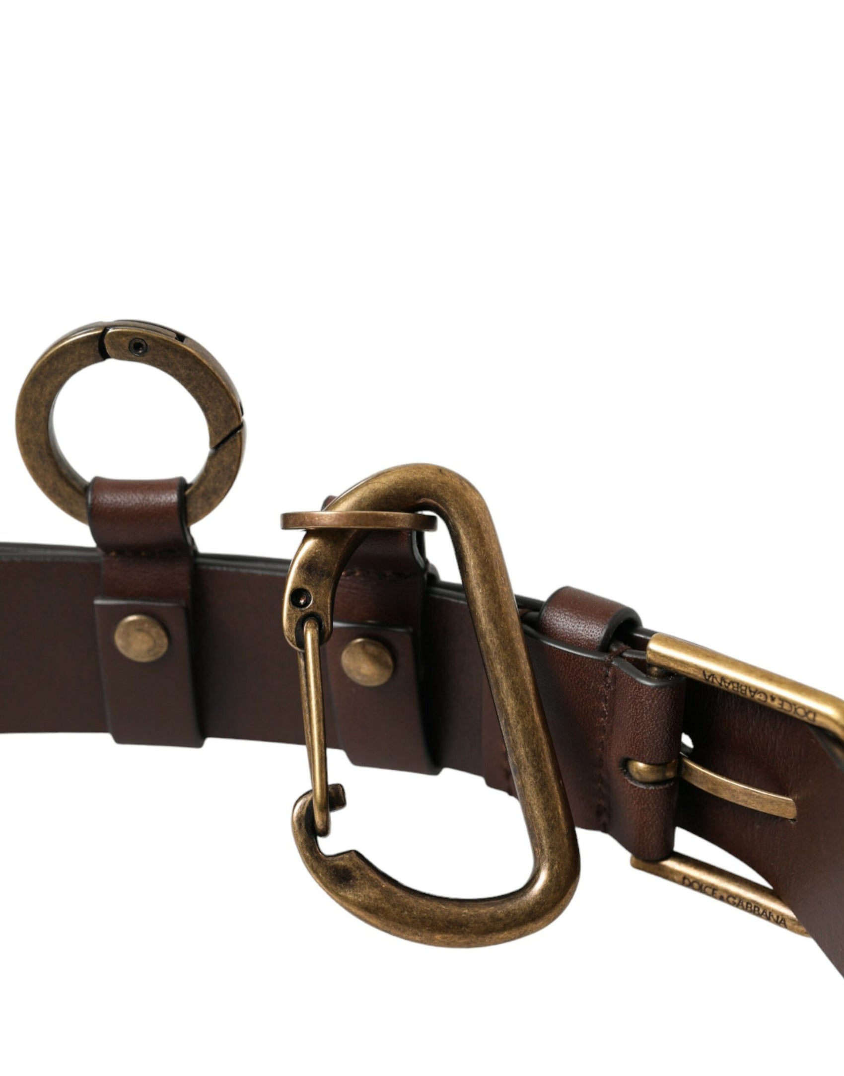 Elegante cintura in pelle di vitello con chiusura a fibbia in metallo