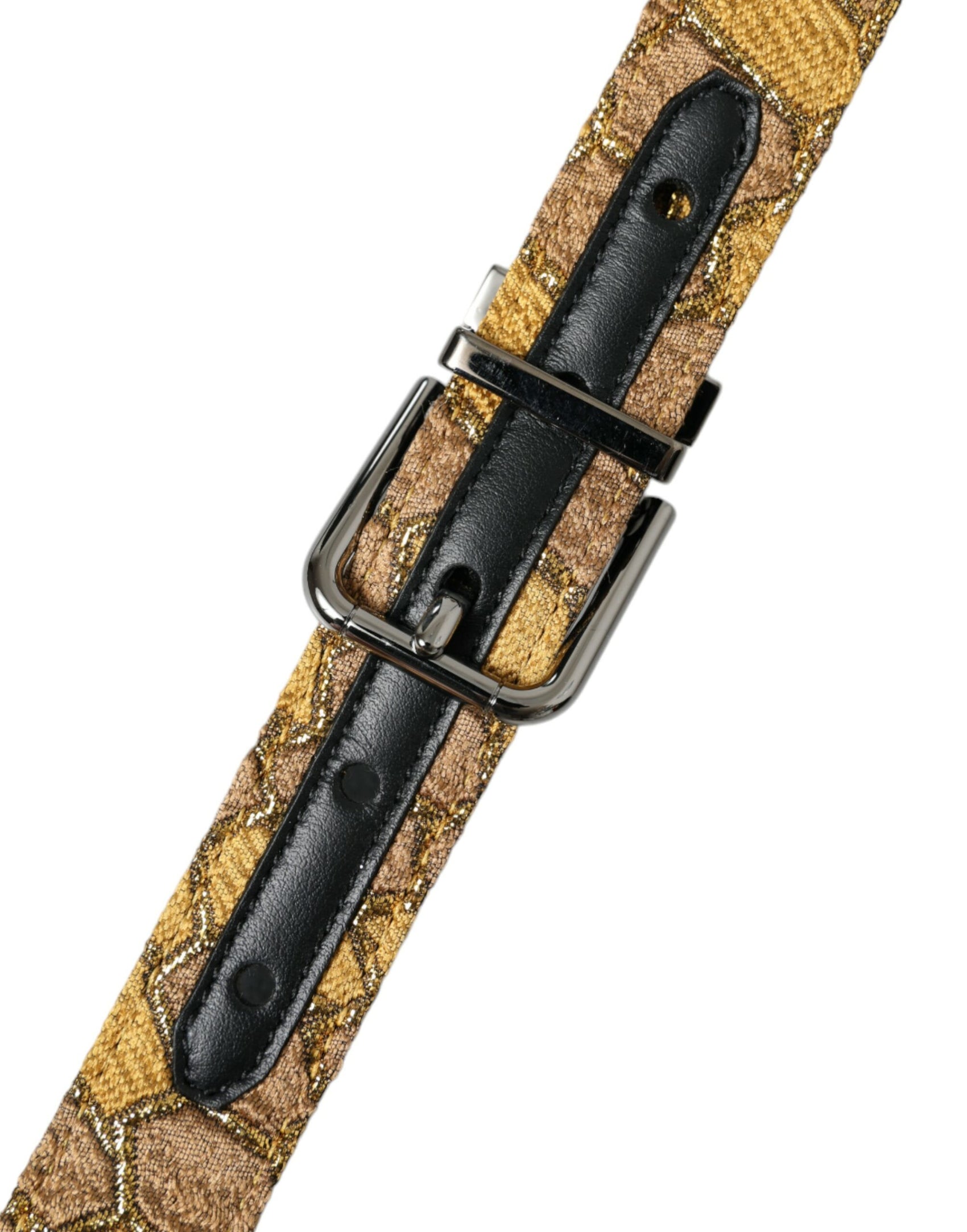 Cintura elegante in pelle dorata