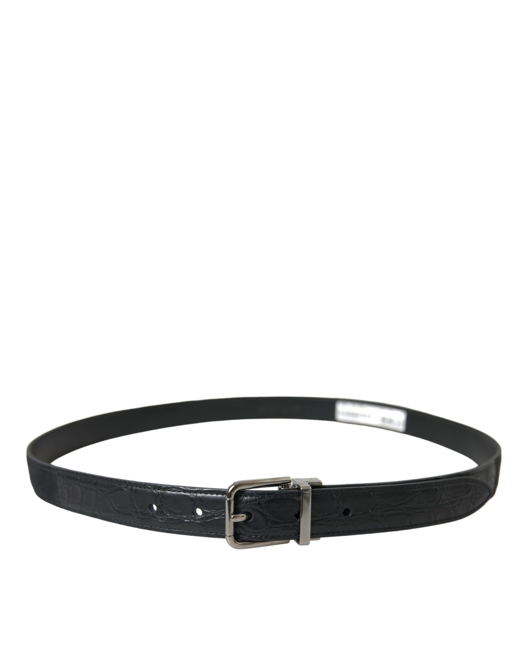 Cintura in pelle elegante con fibbia in metallo