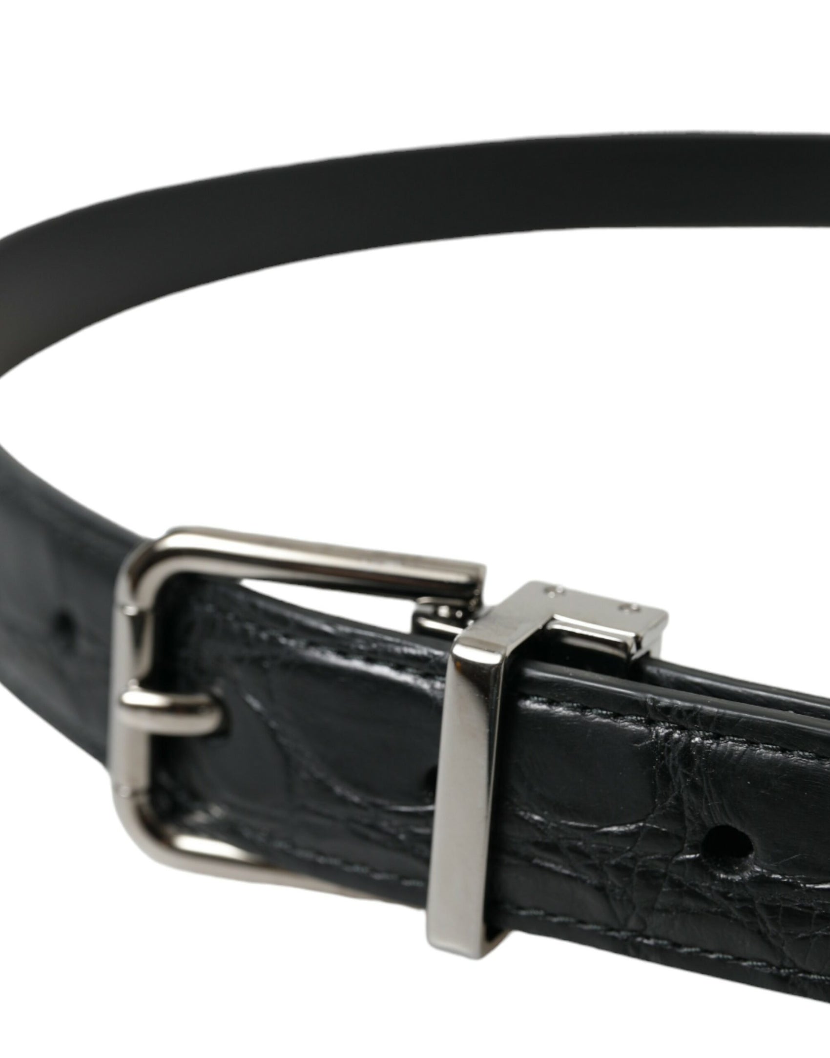 Cintura in pelle elegante con fibbia in metallo