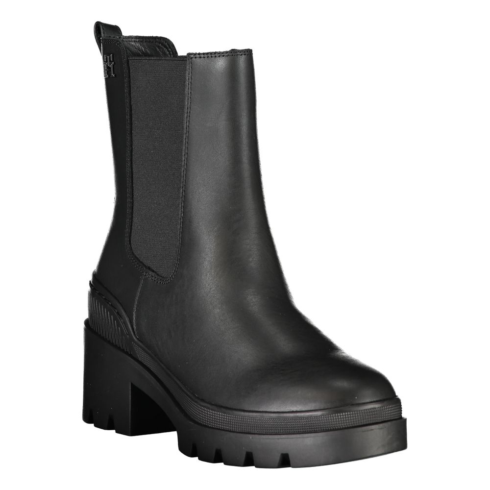 Schicke seitlich elastische Stiefeletten mit Logo-Detail