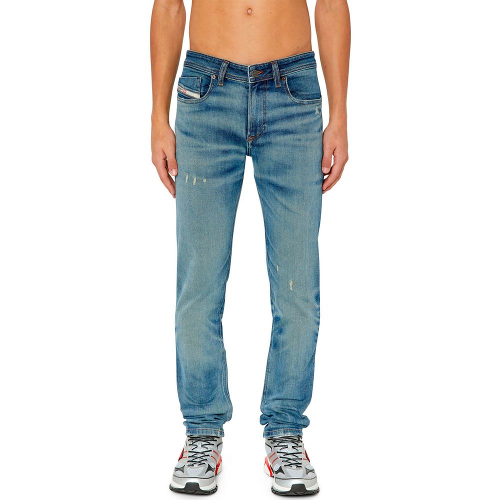 Sleek Low Waist Skinny Men's Denim