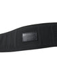 Elegant Suede Waist Belt in Timeless Black