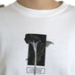 Dolce & Gabbana White Floral Cotton Crew Neck Pullover Sweater