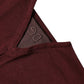 Elegante polo in misto cotone color castagna