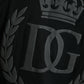 Elegante maglietta in cotone con logo in rilievo