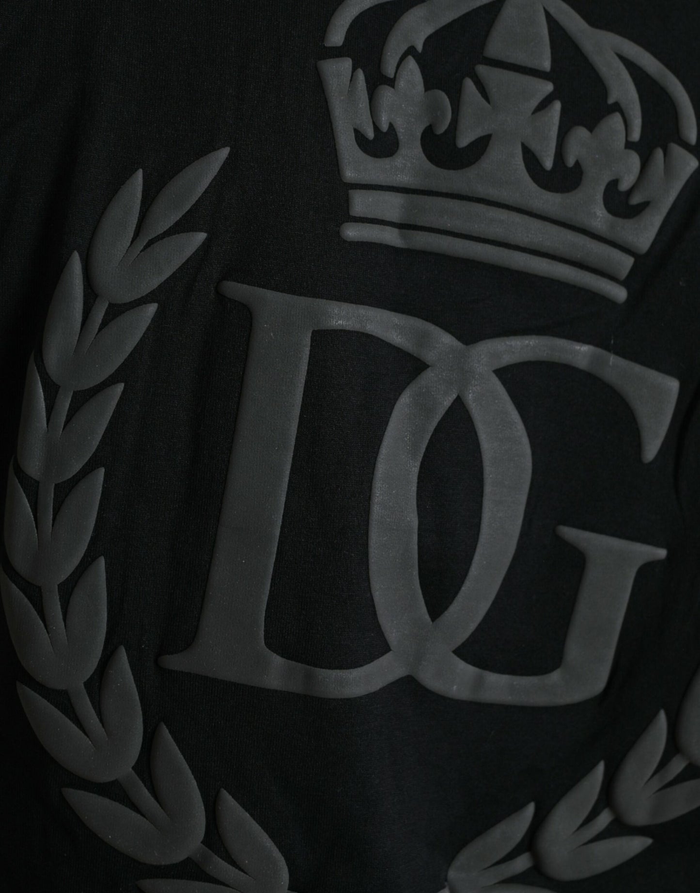Elegante maglietta in cotone con logo in rilievo
