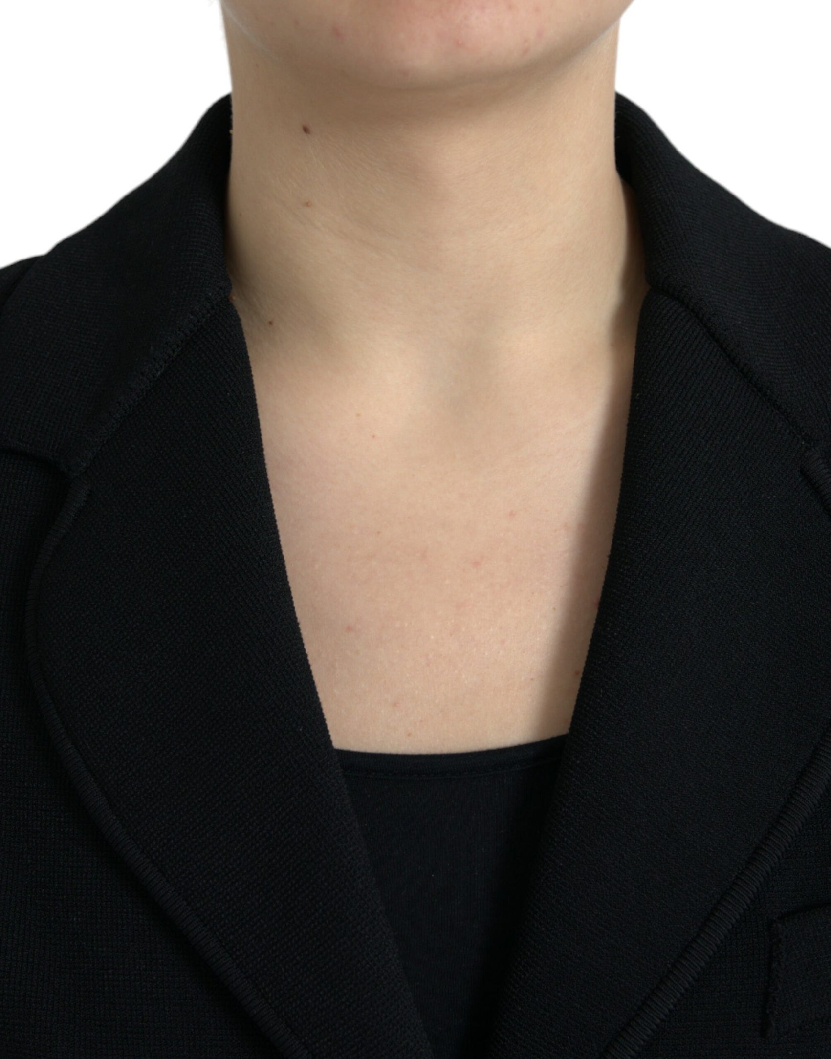 Elegante blazer nero da donna firmato