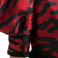 Elegante giacca con stampa animalier