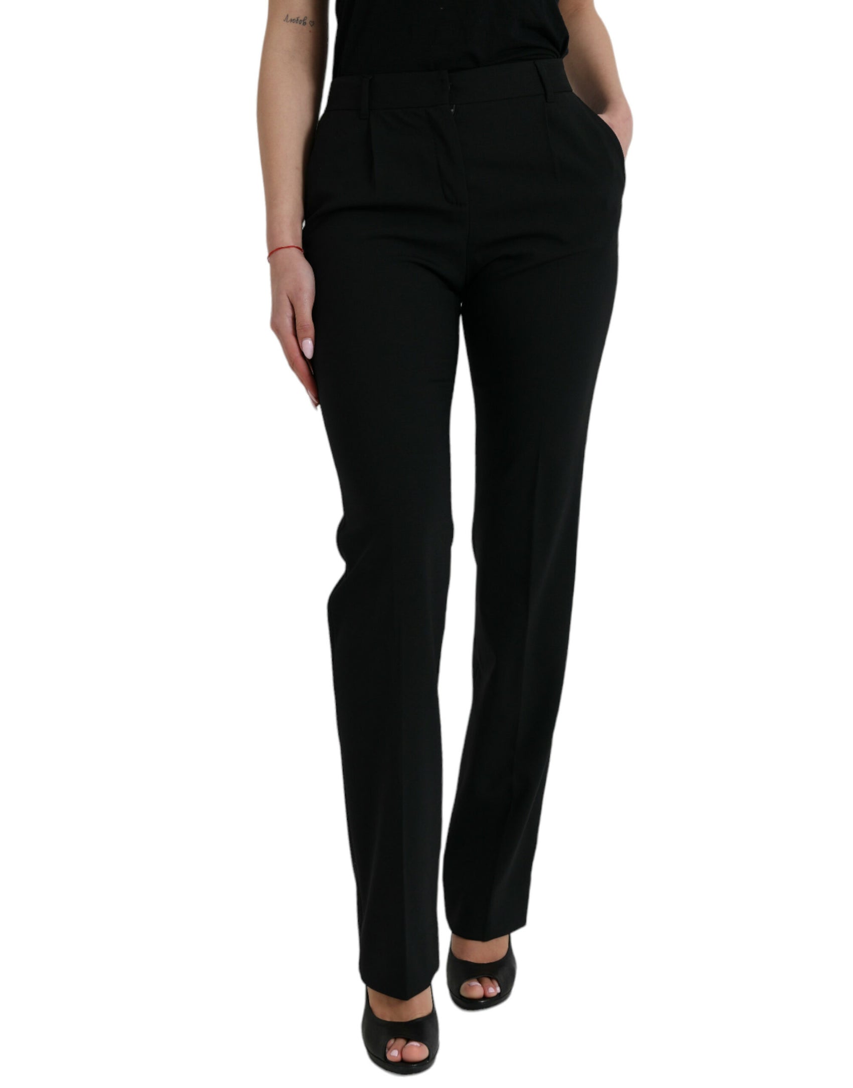 Pantaloni eleganti affusolati in lana