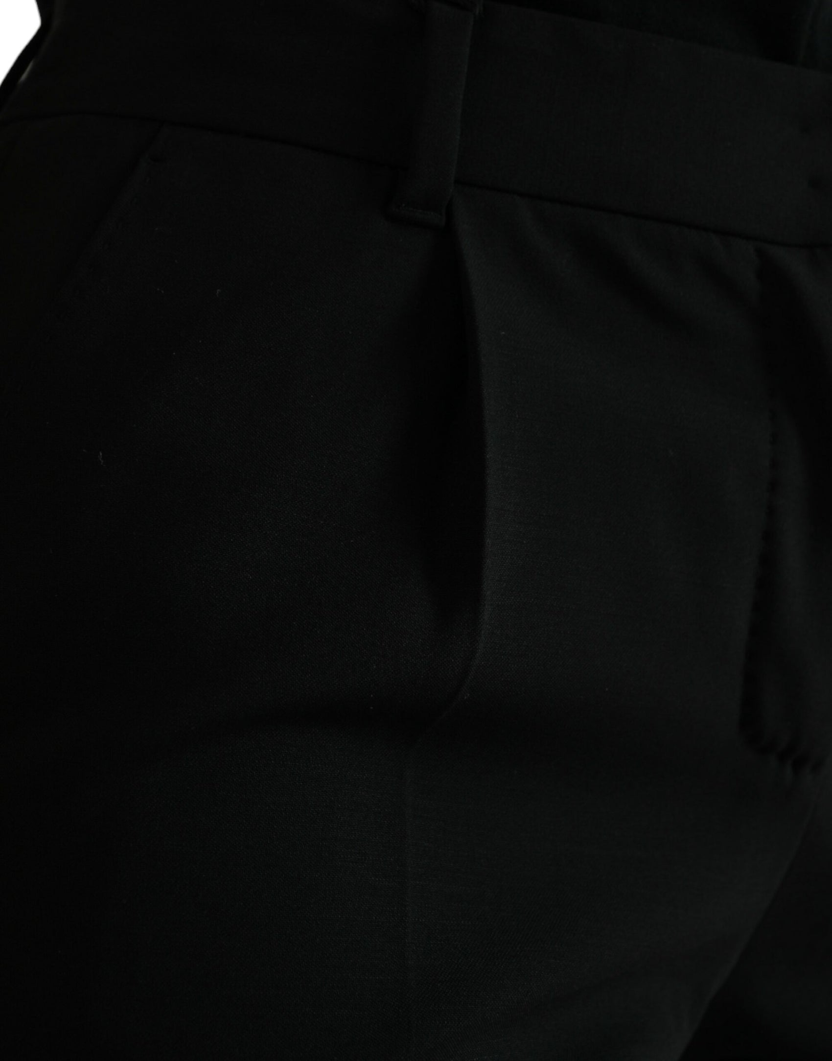 Elegante, schmal zulaufende Wollhose