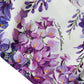 Elegante top corto floreale