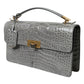 Alligator Leather Medium Shoulder Bag