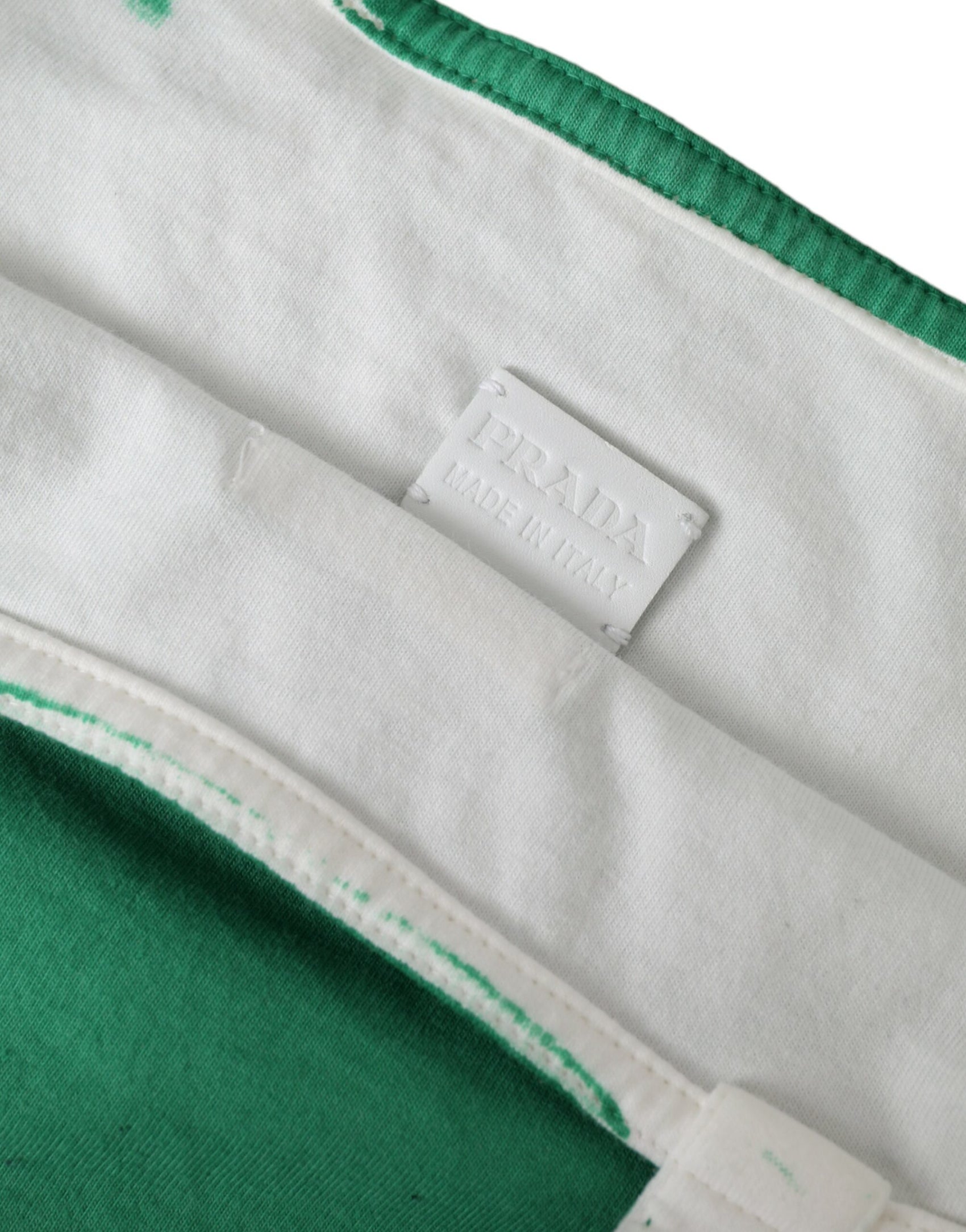 Elegante borsa tote in tessuto verde