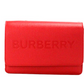 Hampshire Small Red Embossed Logo Smooth Leather Crossbody Bag