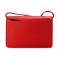 Hampshire Small Red Embossed Logo Smooth Leather Crossbody Bag