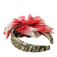 Multicolor Floral Applique Silk Women Headband Diadem