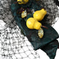 Black Lemons Sicily Purple Crystal Net Headband Diadem