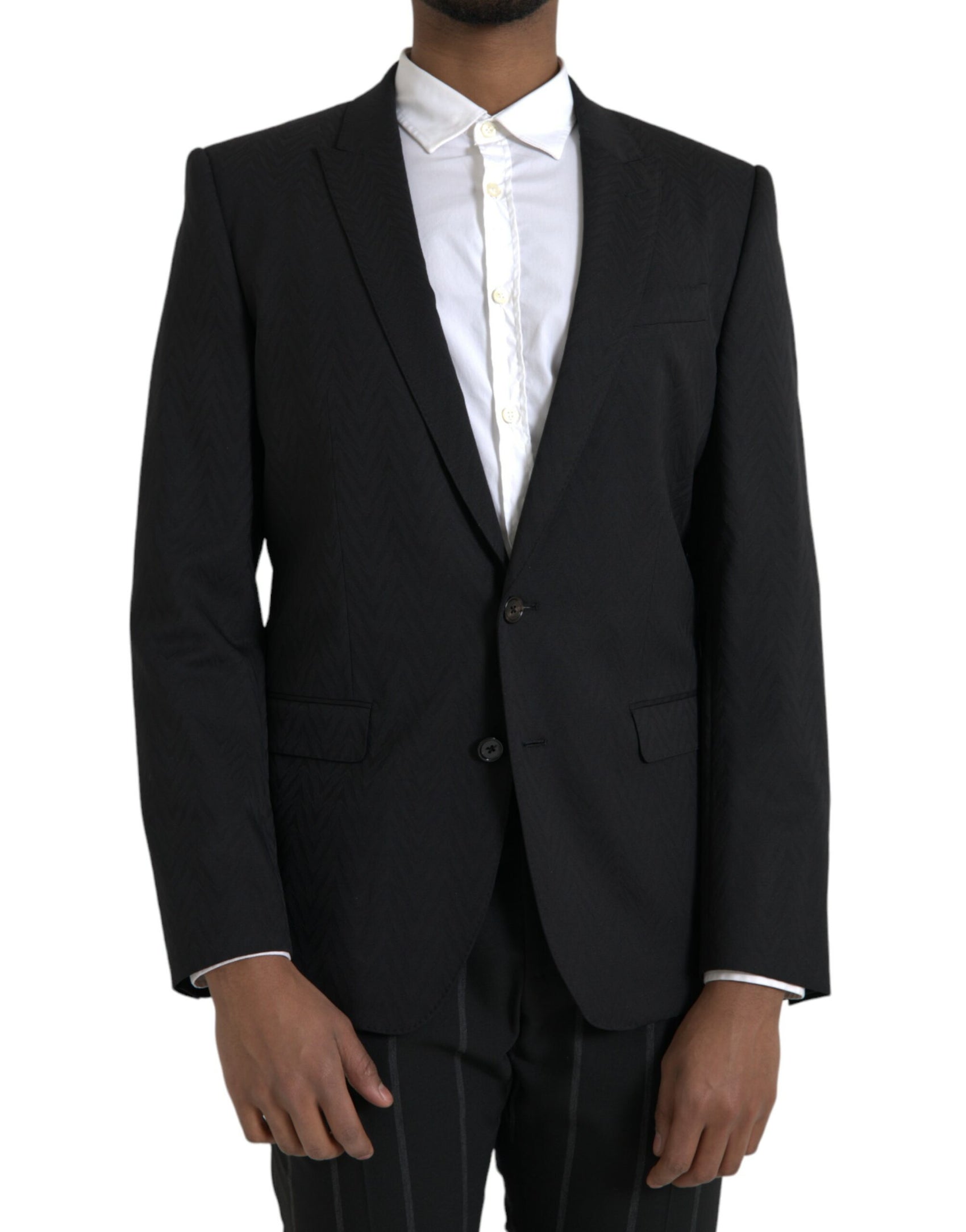 Giacca cappotto blazer slim fit MARTINI nero