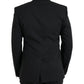 Black MARTINI Slim Fit Jacket Coat Blazer