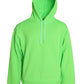 Neongrüner Kapuzenpullover