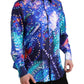 Violettes Luminarie Slim MARTINI Seidenhemd
