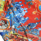 Mehrfarbig gemustertes Button-Down-Freizeithemd