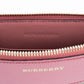 Peyton House Check Derby Cinnamon Red Grain Leather Pouch Crossbody Bag