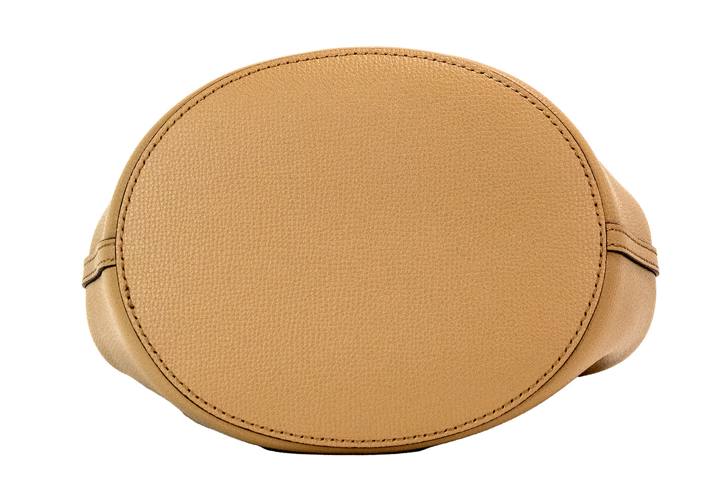 Borsa a secchiello in pelle di cammello Haymarket Check Lorne Small