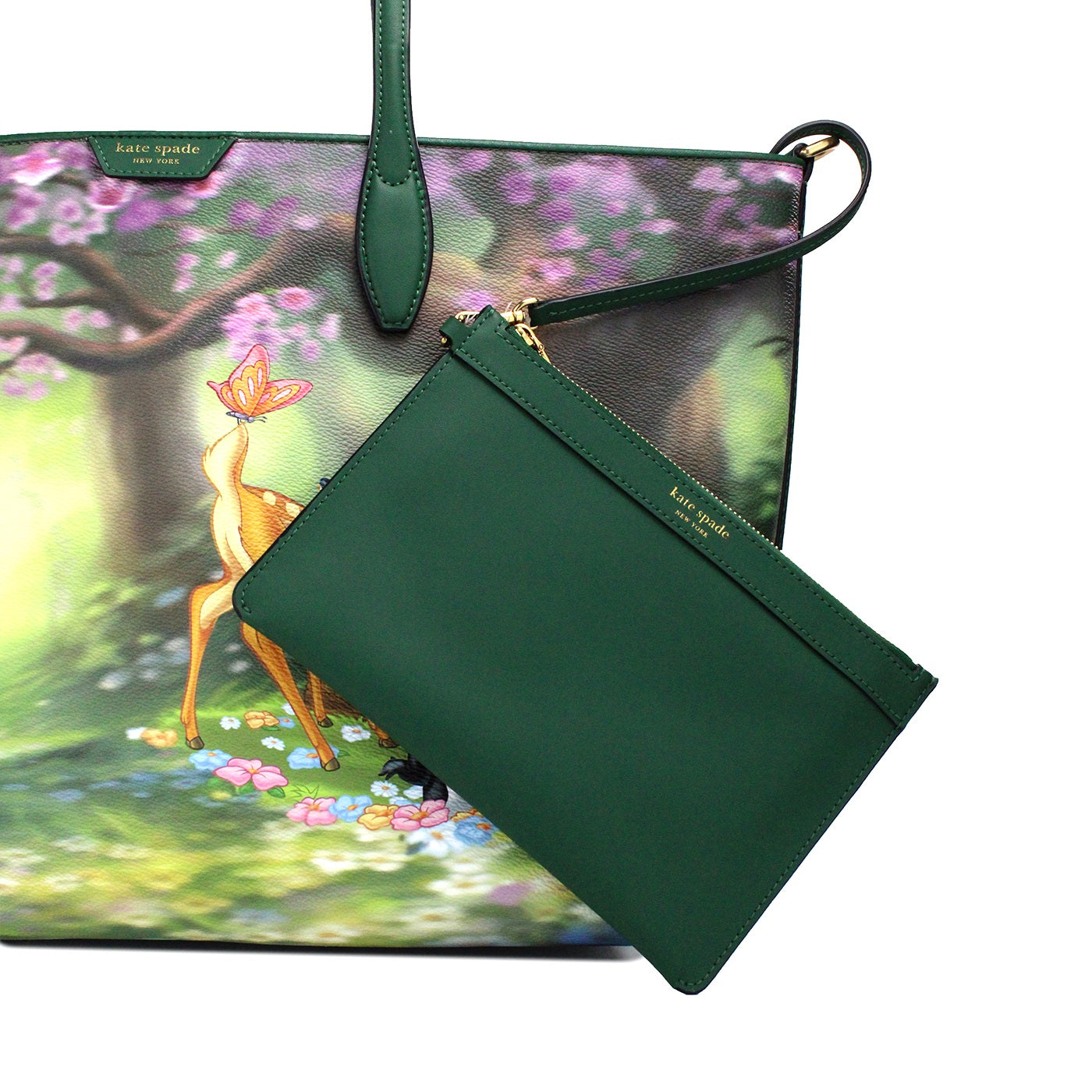 Borsa a mano con tracolla in tela rivestita Disney Sutton Bambi