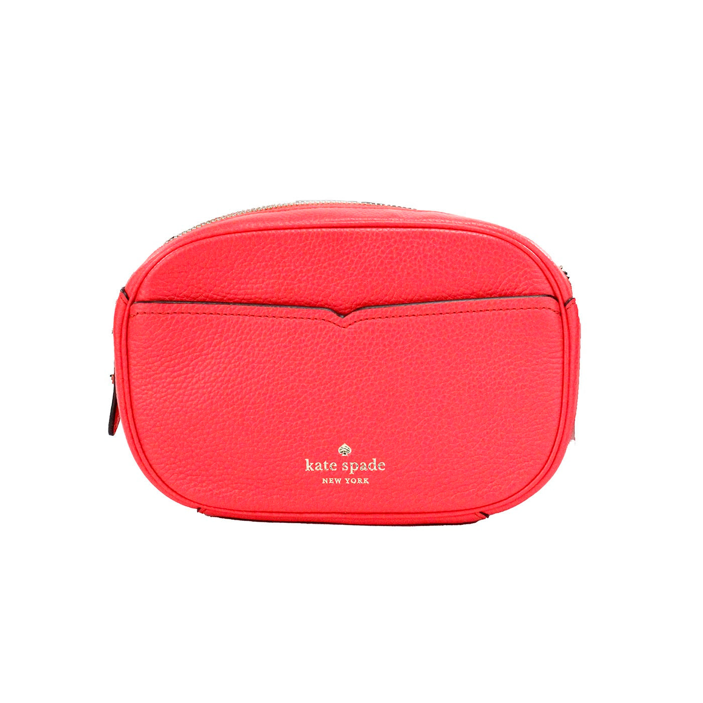 Borsa a tracolla in pelle con tracolla piccola Stoplight Pebble di Kourtney