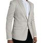 Beige MARTINI Single Breasted Coat Blazer