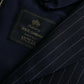 Black Stripe SICILIA Double Breasted Coat Blazer