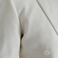 White Wool MARTINI Double Breasted Blazer