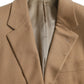 Brown Cashmere 2 Piece Single Breasted Suit