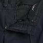 Dunkelblaue Slim Fit Anzughose aus Wolle