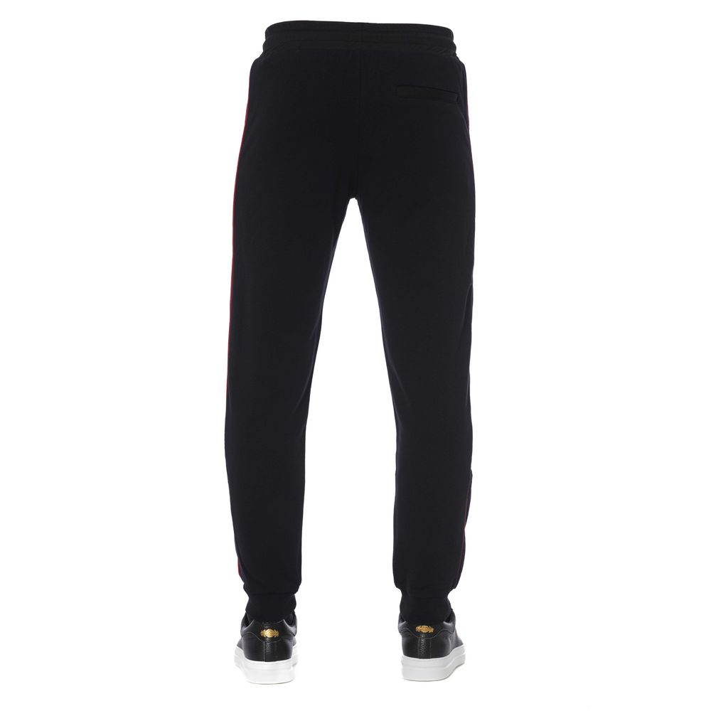 Black Cotton Men Pants