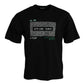 Schwarzes T-Shirt mit Rundhalsausschnitt „With Love Always“